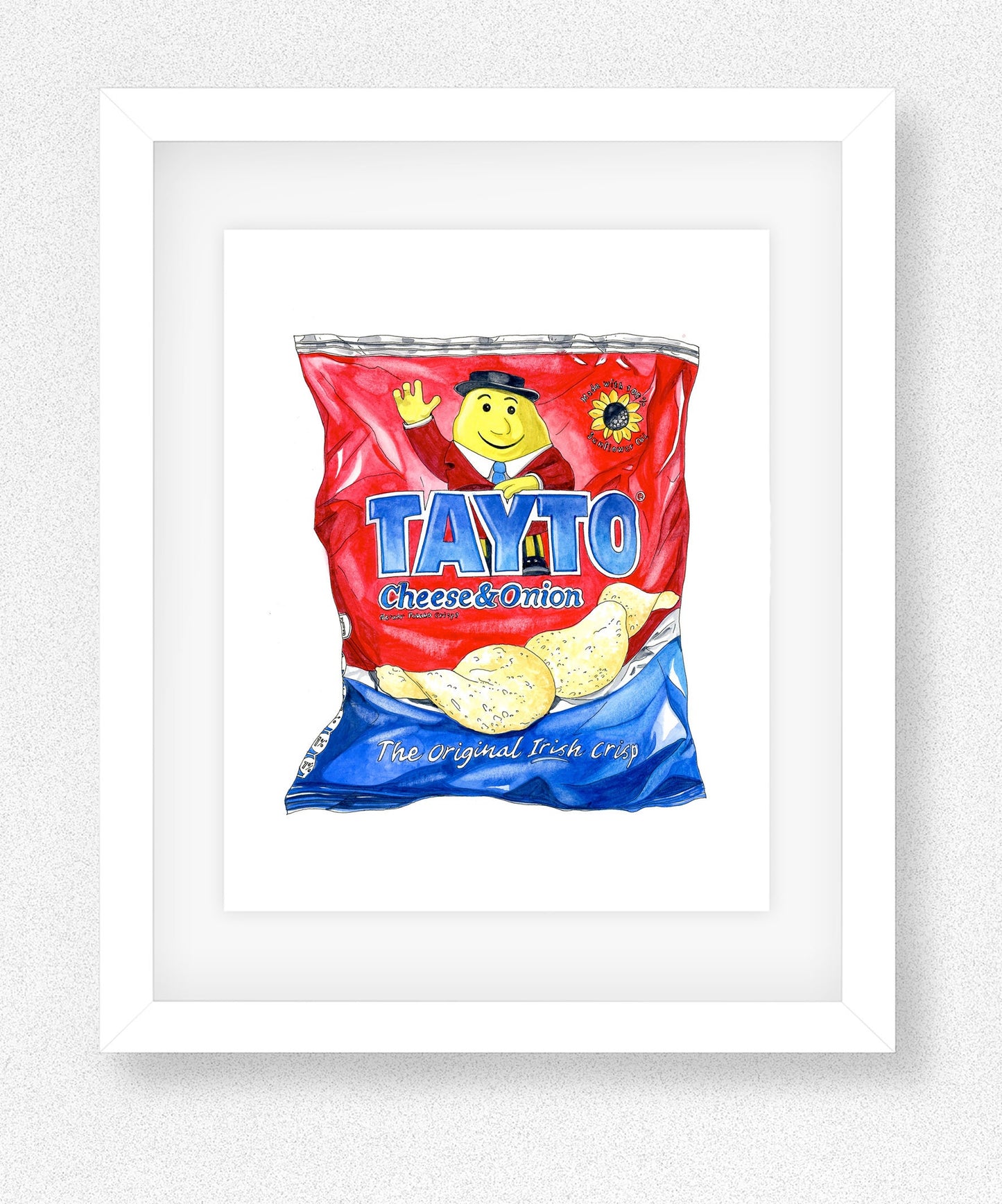Tayto Crisps Illustration