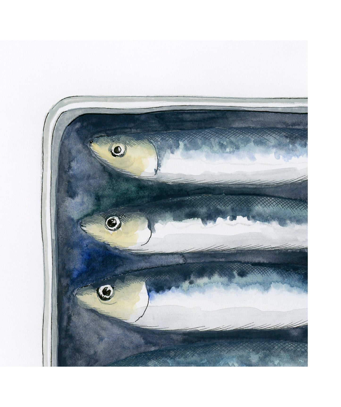 Sardines Giclée Print