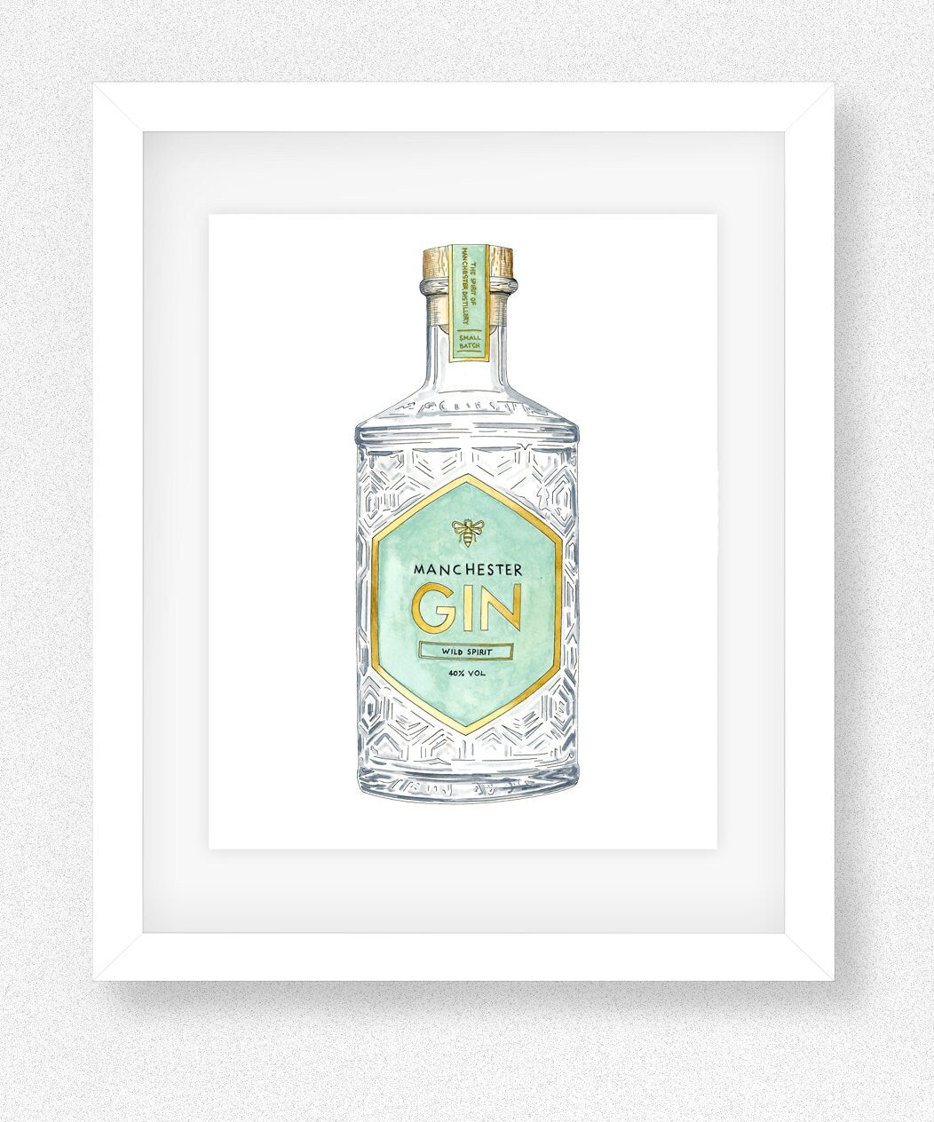 Manchester Gin Wild Spirit Print