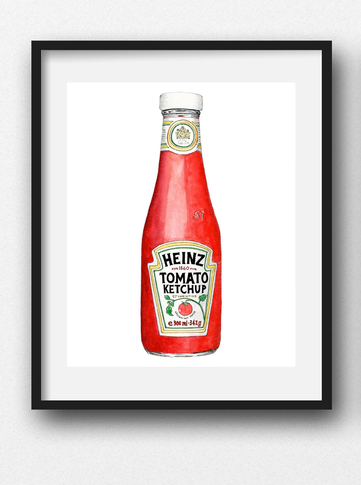 Ketchup Gicleé Print