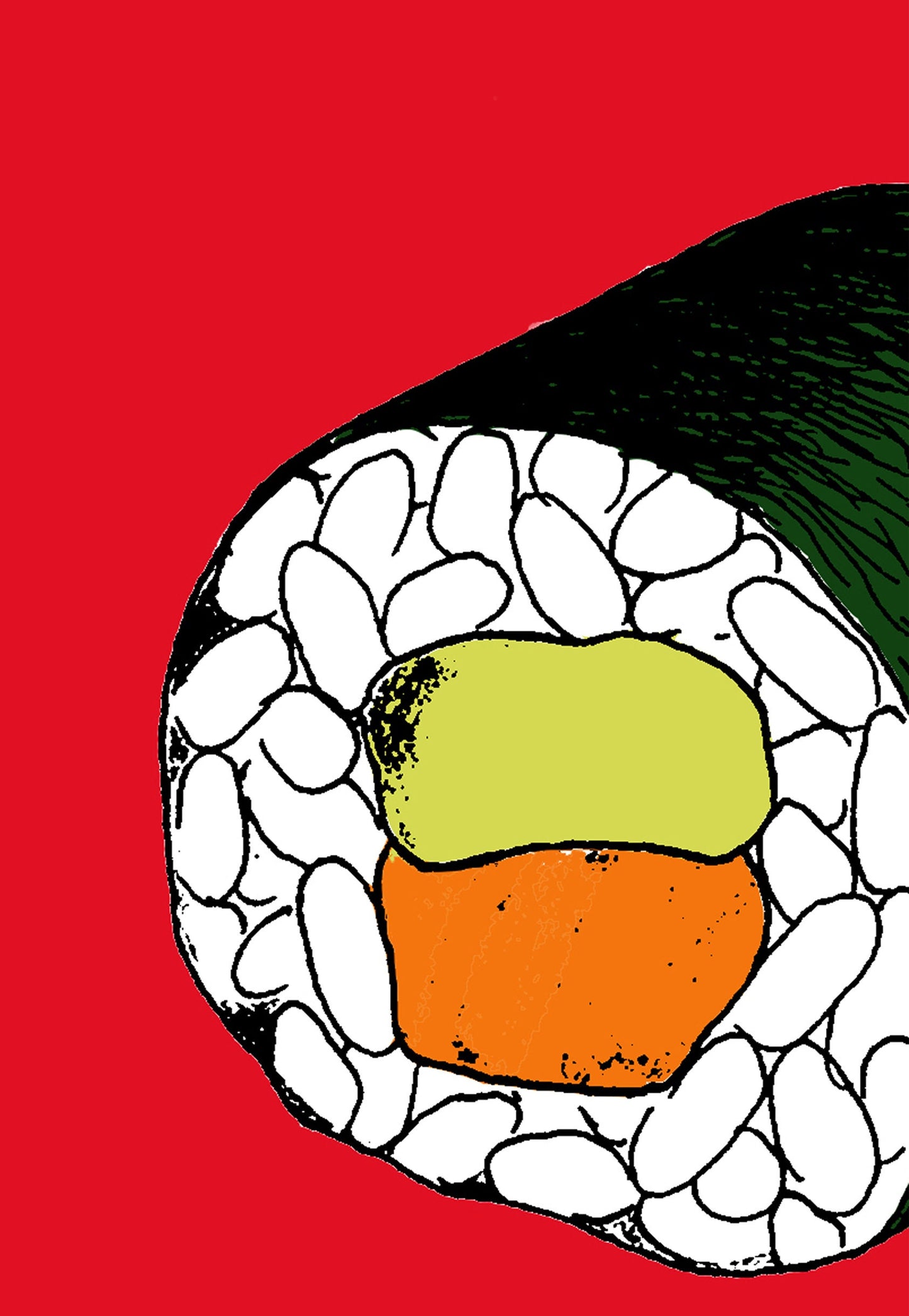 Pop Art Sushi Gicleé Print