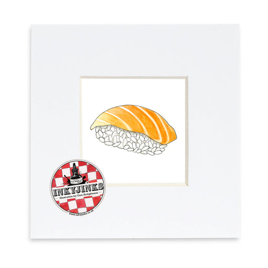 Salmon Nigiri Mini Print