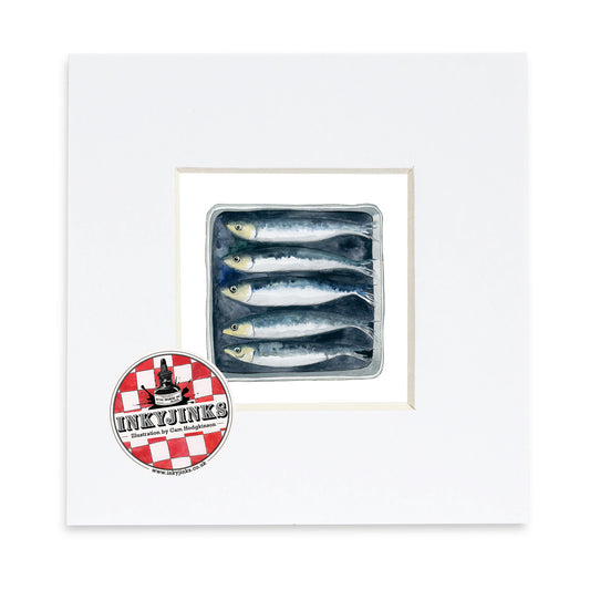 Sardines Mini Print