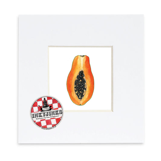 Papaya Mini Print