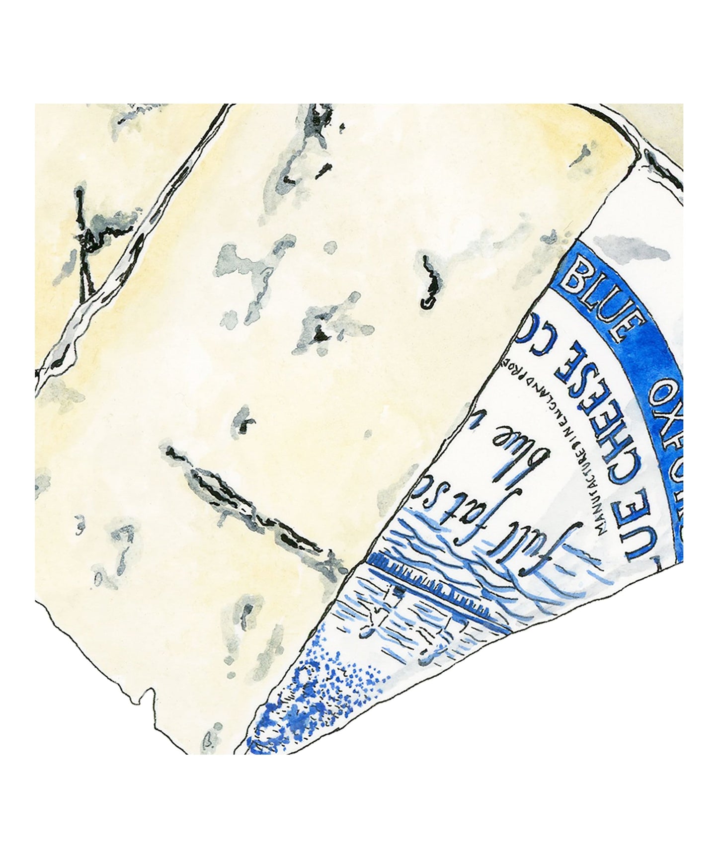 Oxford Blue Cheese Gicleé Print