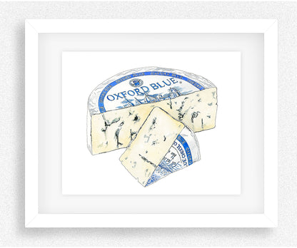 Oxford Blue Cheese Gicleé Print