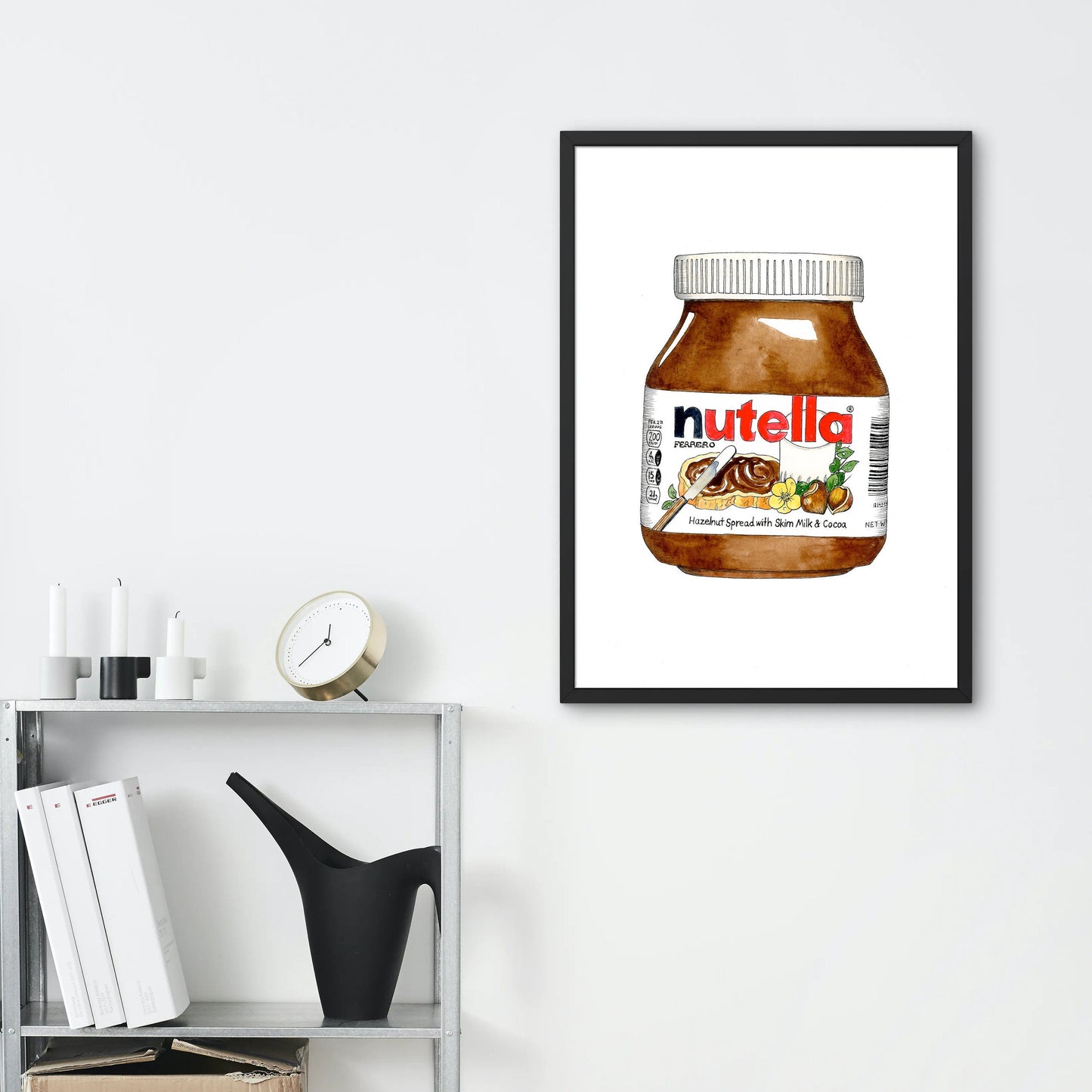 Nutella Jar Illustration