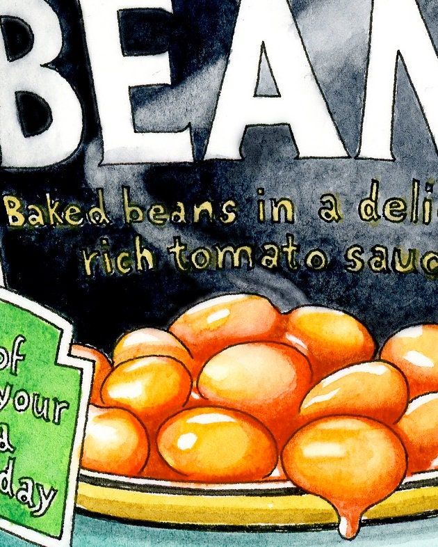 Baked Beans Gicleé Print
