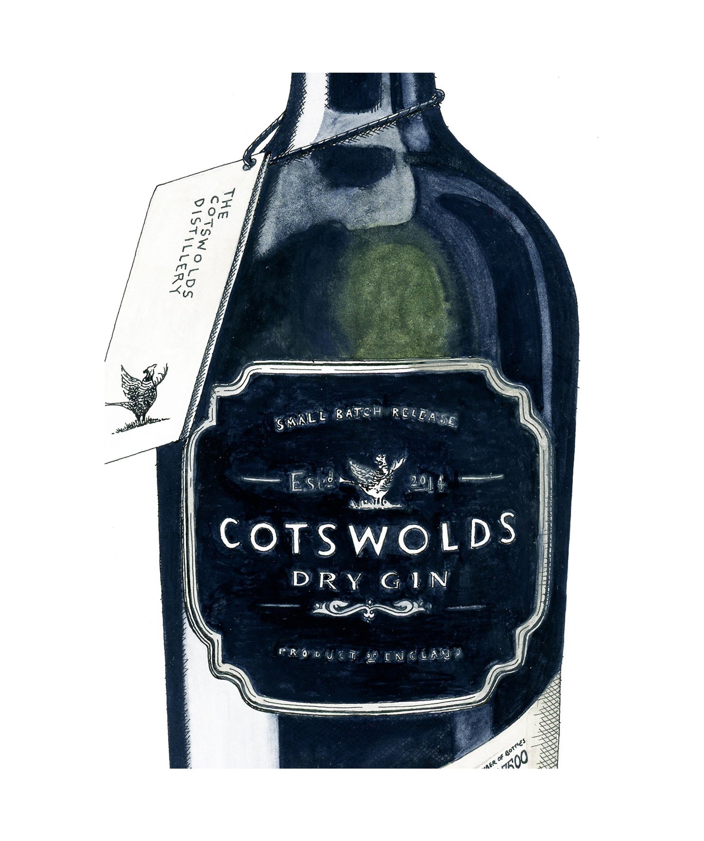 Cotswolds Gin Gicleé Print