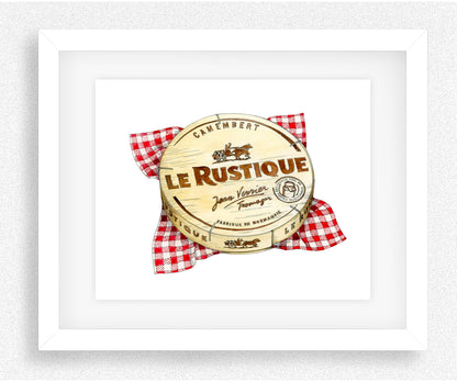 Camembert Illustration