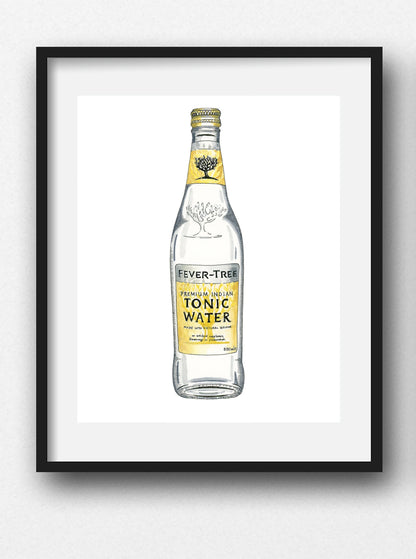 Fever Tree Tonic Drawing