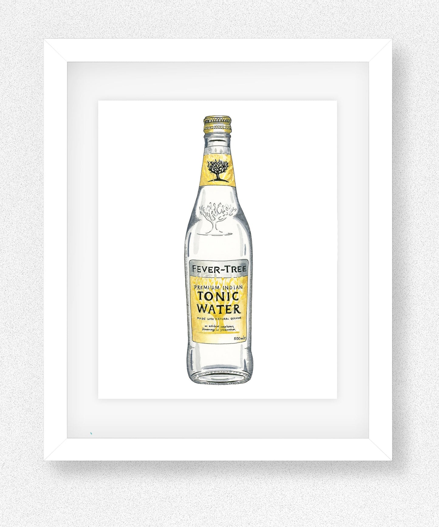 Fever Tree Tonic Drawing