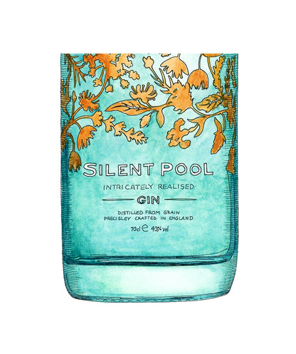 Silent Pool Gin Illustration