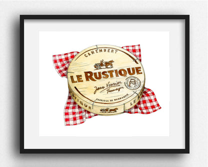Camembert Illustration