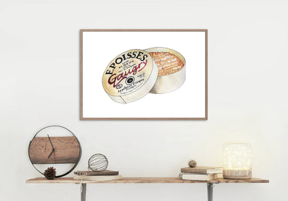 Époisses Cheese Illustration