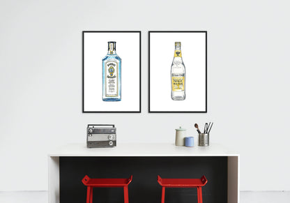 Fever Tree Tonic Drawing