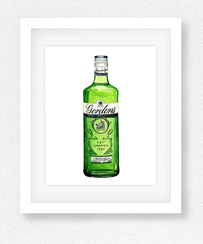 Gordon's Gin Illustration