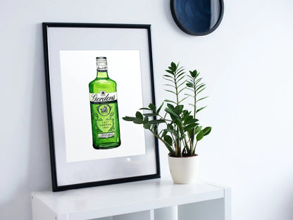 Gordon's Gin Illustration