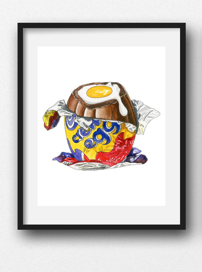 Creme Egg Illustration