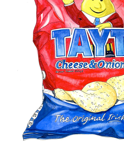 Tayto Crisps Illustration