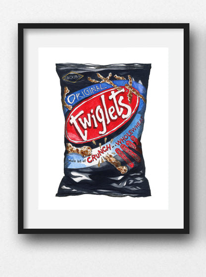 Twiglets Packet Illustration