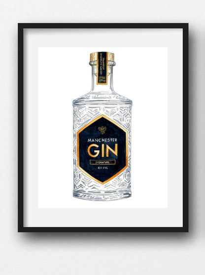 Manchester Gin Signature Print