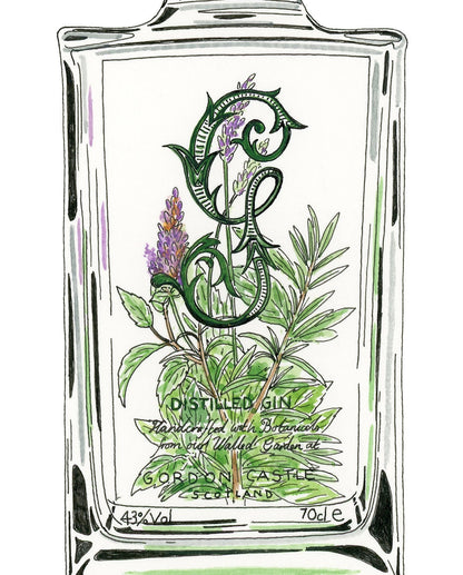 Gordon Castle Gin Gicleé Print