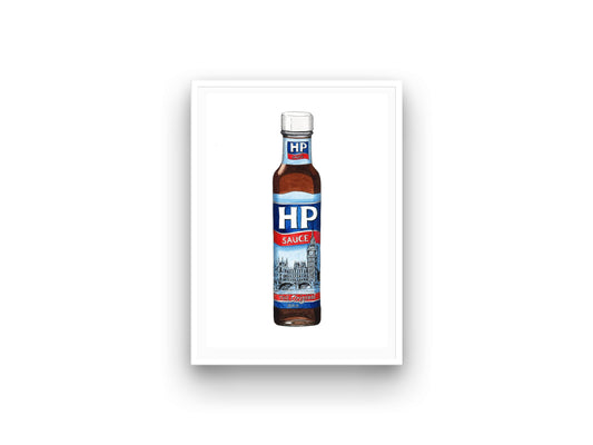 HP Sauce Illustration