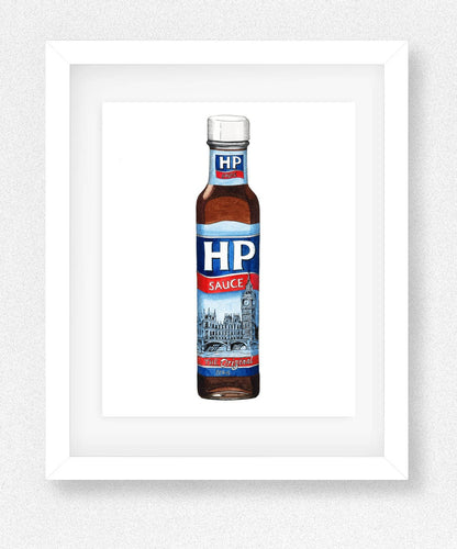 HP Sauce Illustration