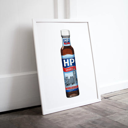 HP Sauce Illustration