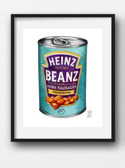 Baked Beans and Sausages! A classic Combo.