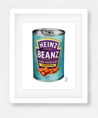 Baked Beans and Sausages! A classic Combo.