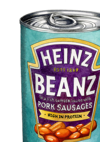 Baked Beans and Sausages! A classic Combo.