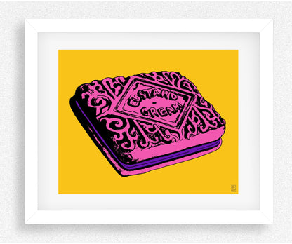 Pop Art Custard Cream