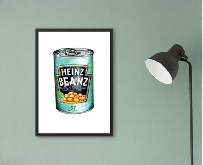 Baked Beans Gicleé Print