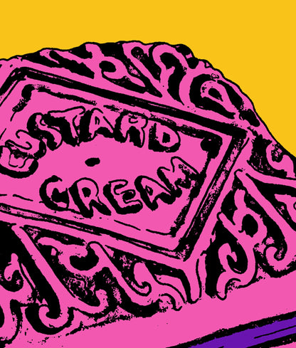 Pop Art Custard Cream