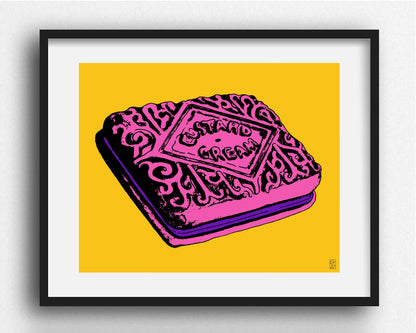 Pop Art Custard Cream