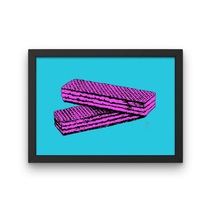 Pop Art Pink Wafer