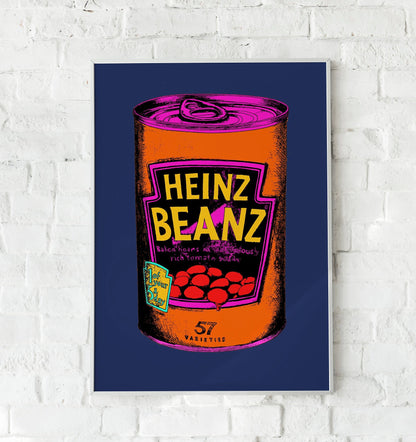 Pop Art Baked Beans