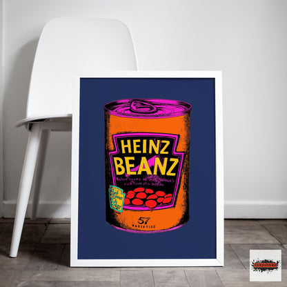 Pop Art Baked Beans