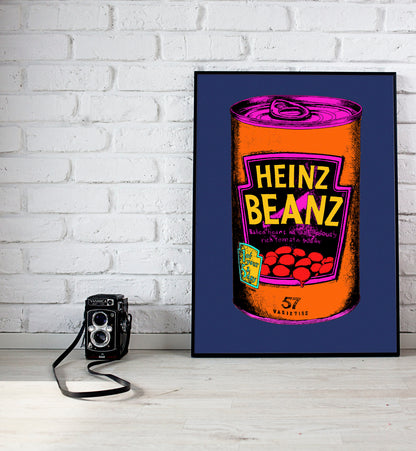 Pop Art Baked Beans