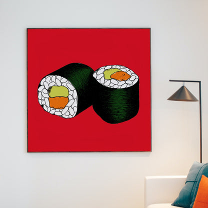 Pop Art Sushi Gicleé Print