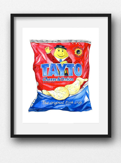 Tayto Crisps Illustration